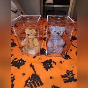 Vintage Steiff Little Bears Blue And Brown